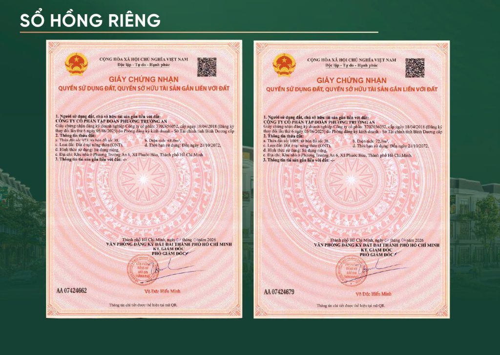 Dự án Khu đô thị Bắc Sài Gòn minh bạch về pháp lý giúp nhà đầu tư thêm an tâm