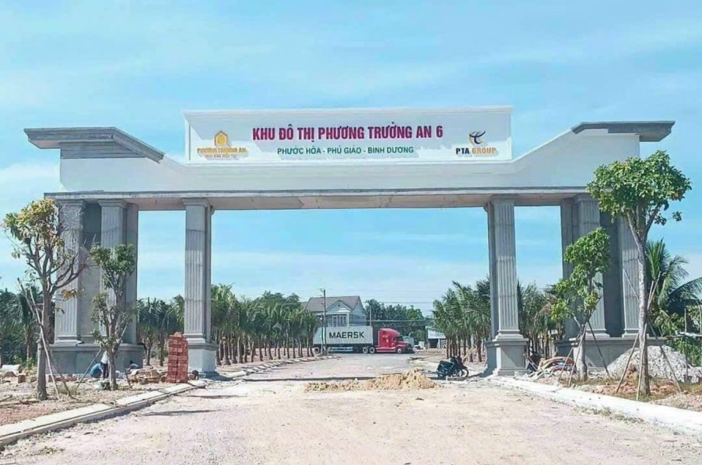 Dự án Khu đô thị Phương Trường An 6 cung cấp sổ hồng riêng từng nền cho khách hàng