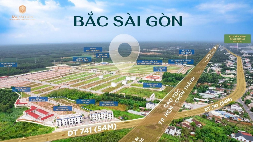 Hạ tầng giao thông kết nối tại khu đô thị Bắc Sài Gòn