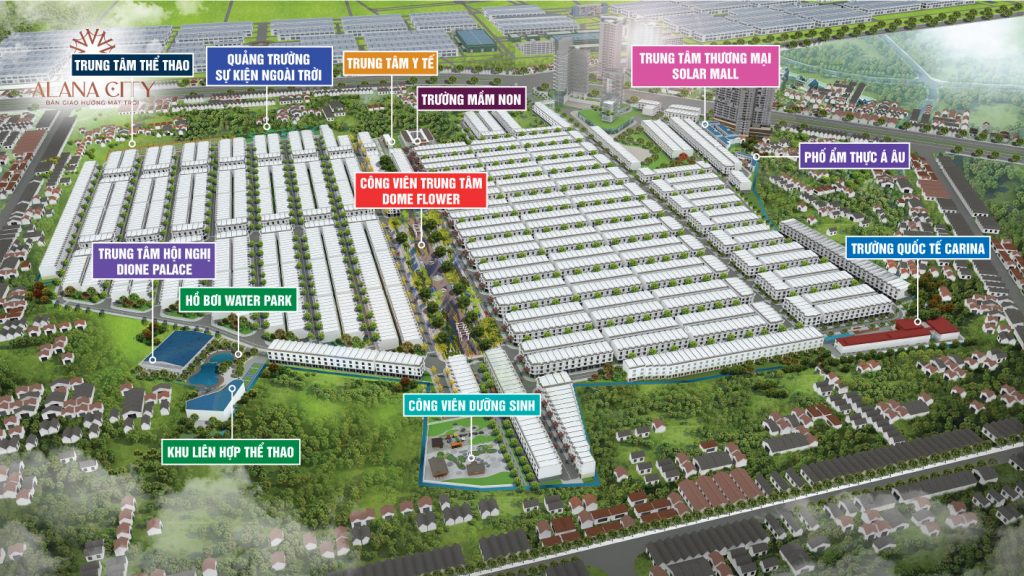 Với mặt bằng quy hoạch 41.9 ha - Alana City có đáng mua không?