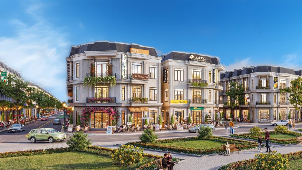Tiến độ khu đô thị Bắc Sài Gòn đặc biệt là khu nhà phố (shophouse) đang dần được hoàn thiện