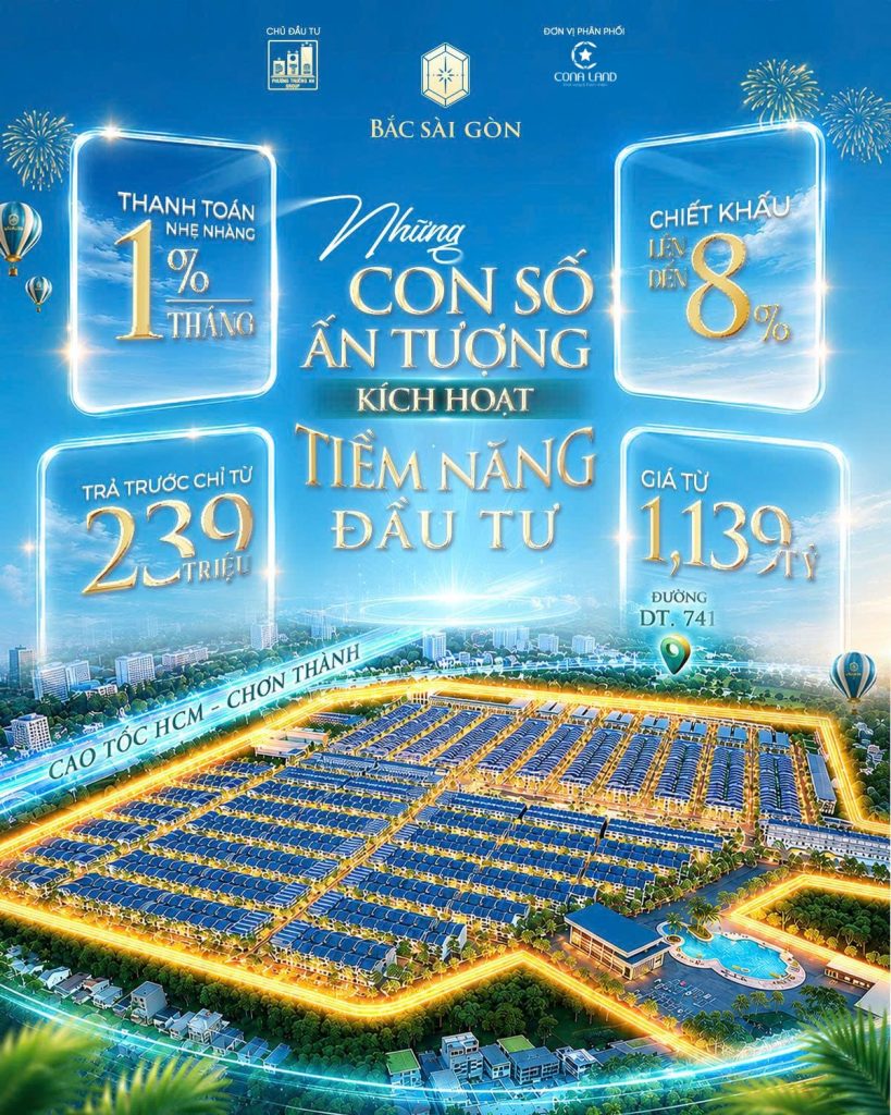Chính sách bán hàng Khu đô thị Bắc Sài Gòn