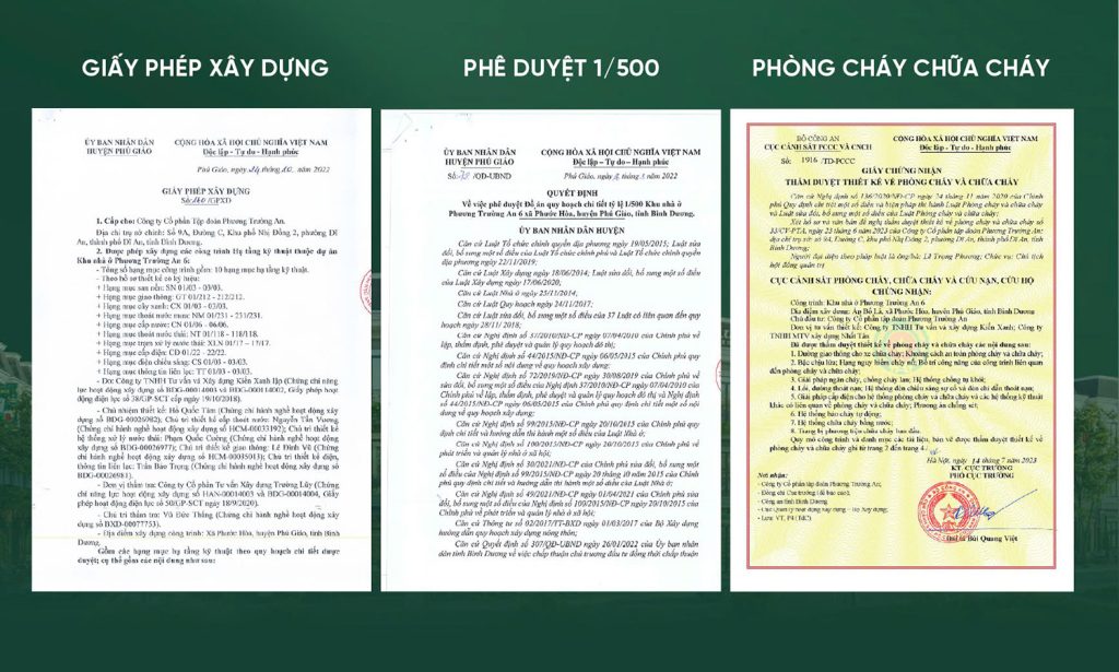 Pháp lý dự án Khu đô thị Bắc Sài Gòn